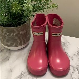 Hunter rain boots